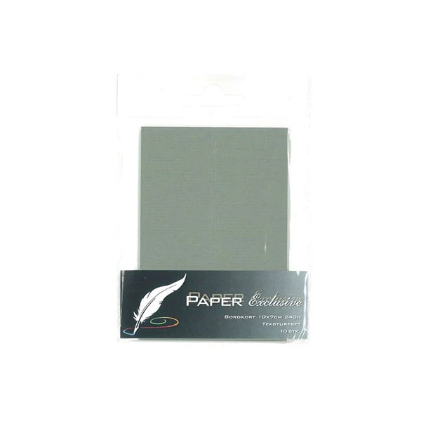 Paper Exclusive Bordkort, 240 g, 10 x 7 cm, Tekstureret, 10 stk